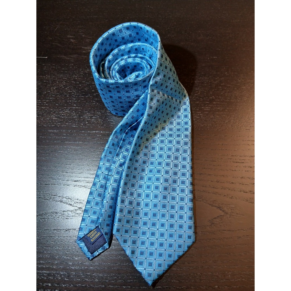 Businessman‎ Club Room Tie Necktie Classic 3.25" BLUE COLORWAY #396C